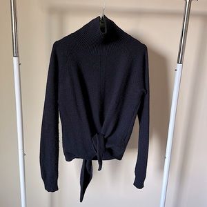 Vanessa Bruno Cashmere and wool blue knot turtleneck sweater M
